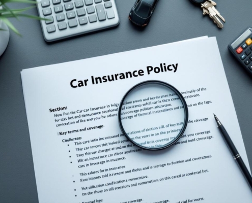 Car Insurance Policy Explanations: Key Terms and Coverage