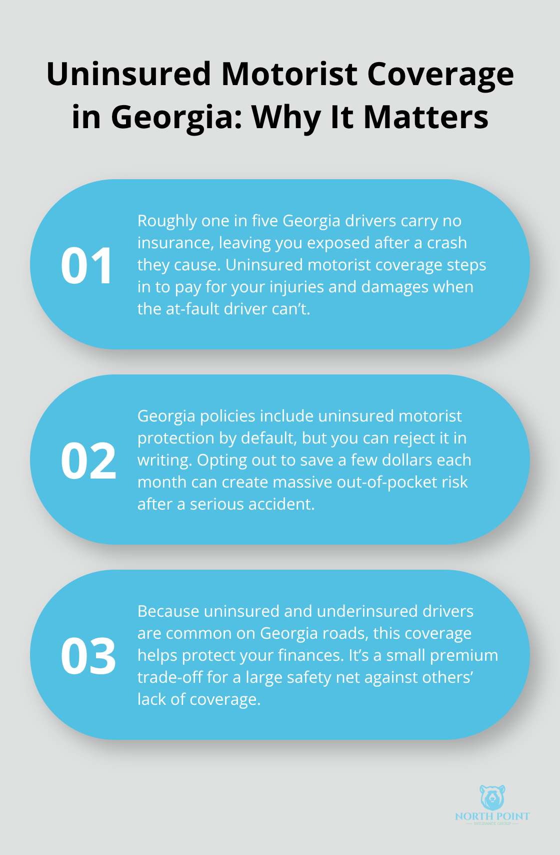 Three key reasons uninsured motorist coverage is essential for Georgia drivers